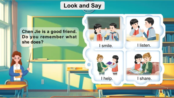 Unit 1 Making friends 单元复习课件(共33张PPT)