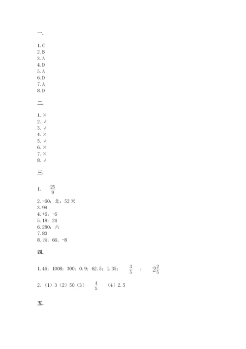 小升初数学综合练习试题精品有答案.docx