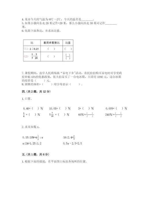 苏教版六年级数学小升初试卷含完整答案【夺冠系列】.docx