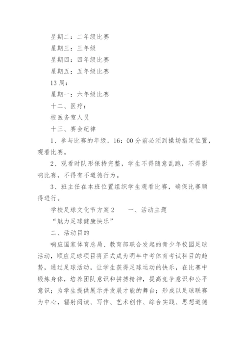 学校足球文化节方案.docx