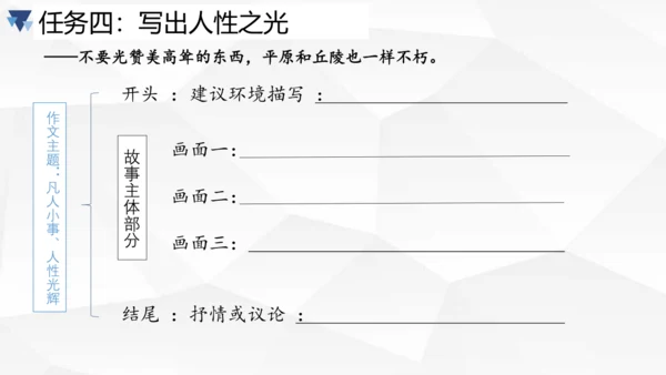 第三单元大单元作业设计课件-2023-2024学年统编版语文七年级下册(共33张PPT)