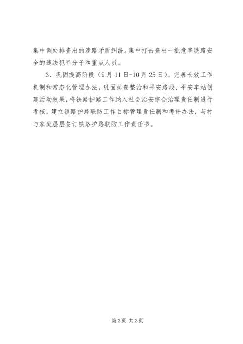 铁路护路联防工作专项行动实施方案.docx