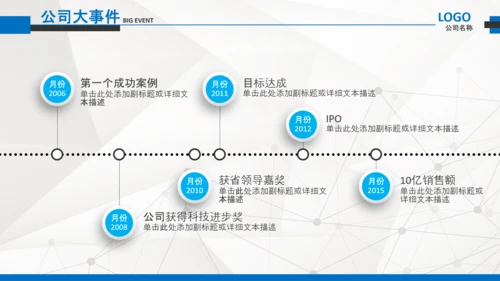 简约企业宣传企业简介公司简介PPT模板