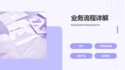 紫色创意企业新人入职培训介绍PPT