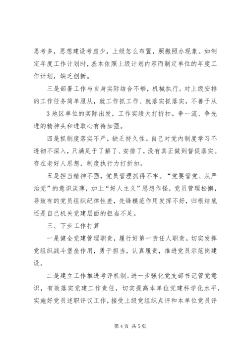 党支部书记抓党建工作述职报告.docx