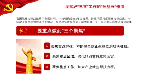 学习中央农村工作会议精神三农乡村振兴PPT