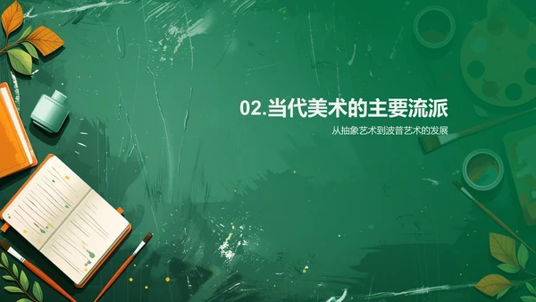 美术历史教学PPT模板