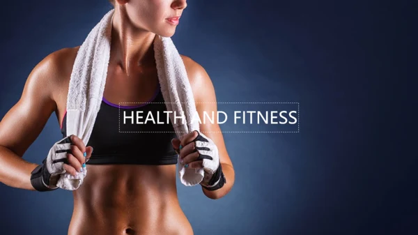 欧美风大气运动健身肌肉哥健体通用PPT模板