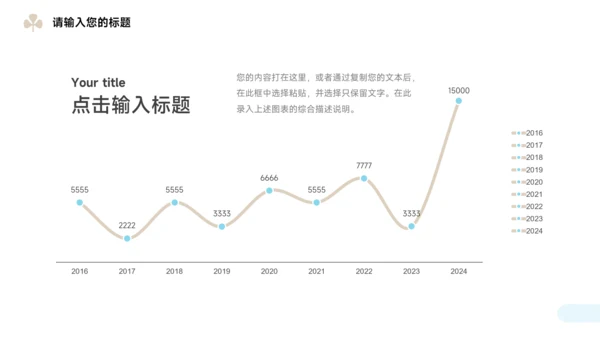 黄蓝淡色简约活动复盘分析PPT模板