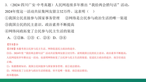 第二单元《民主与法治》复习课件