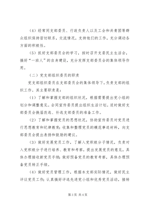 党支部委员职责分工 (5).docx