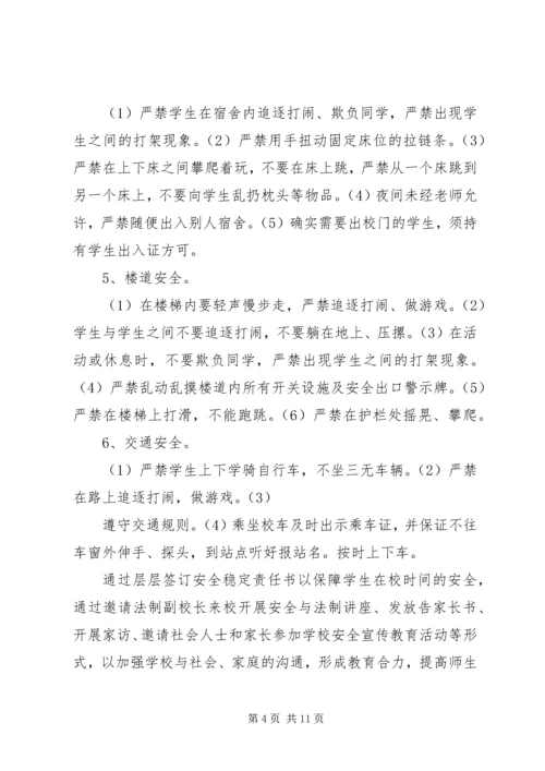 学校安全自查情况汇报 (5).docx