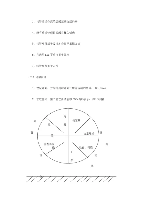 企业部门日常管理