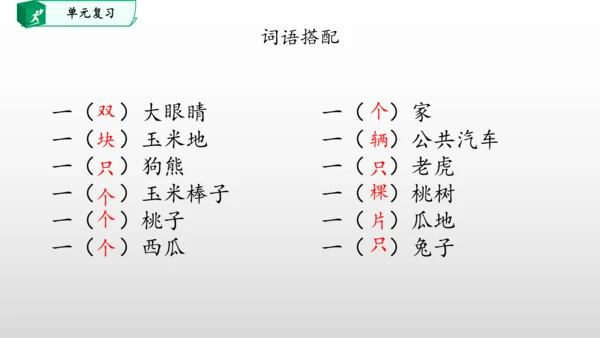 部编一年级语文下册第七单元知识清单