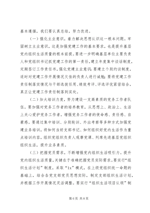 提高机关党内组织生活质量几点思考.docx