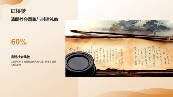 橙色渐变读书汇报PPT模板