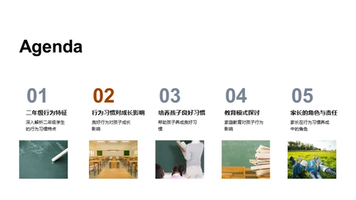 塑造二年级学生行为