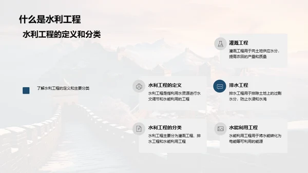 探索水利工程