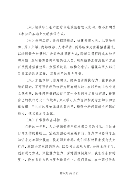 人力资源主管年终工作总结例文.docx