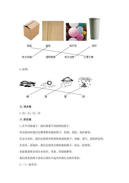 教科版二年级上册科学期末测试卷精品（考点梳理）.docx