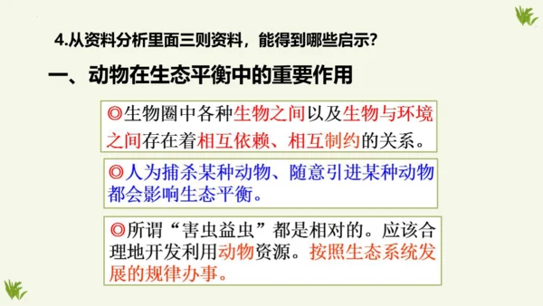 人教版生物八年级上册5.3《动物在生物圈中的作用》课件(共20张PPT)