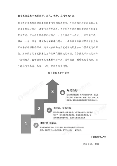 中国胶合板行业市场现状及发展趋势分析-产品中高端发展-实际平均价格升高.docx