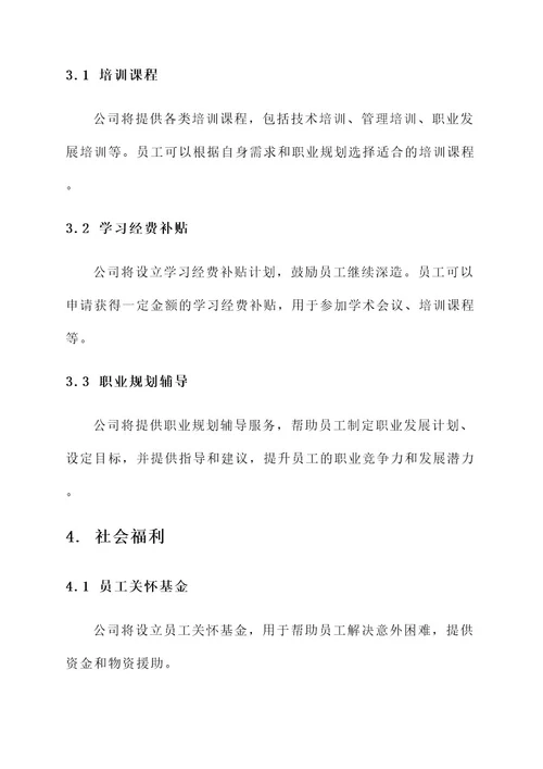 公司圣福利与预算方案