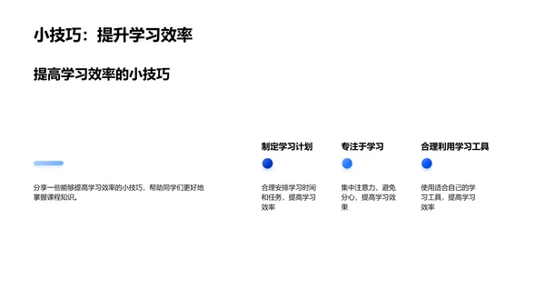 课程学习成果展示