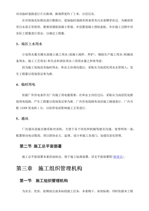 小型污水处理厂综合项目施工组织设计.docx