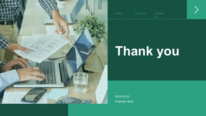 绿色商务风年中工作总结与计划PPT模板