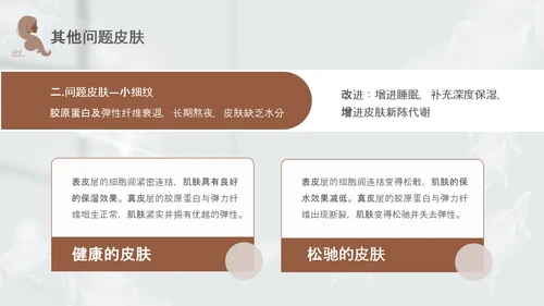 高级灰和棕色简约实拍风美容护肤美容知识培训PPT