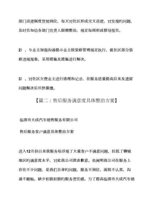 活动专题方案之服务质量整改专题方案.docx