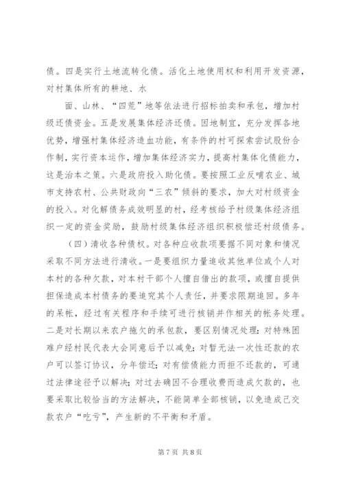 关于村级债务清理情况核实报告 (4).docx