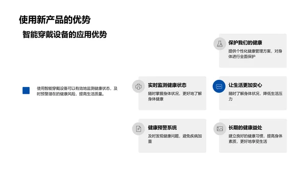 医疗保健产品科普PPT模板