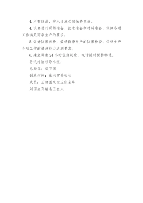 防汛工作会议记录.docx