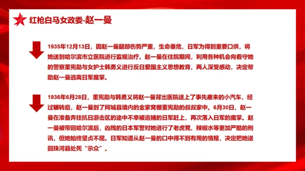 历史英雄人物的故事爱国主义教育通用PPT模板