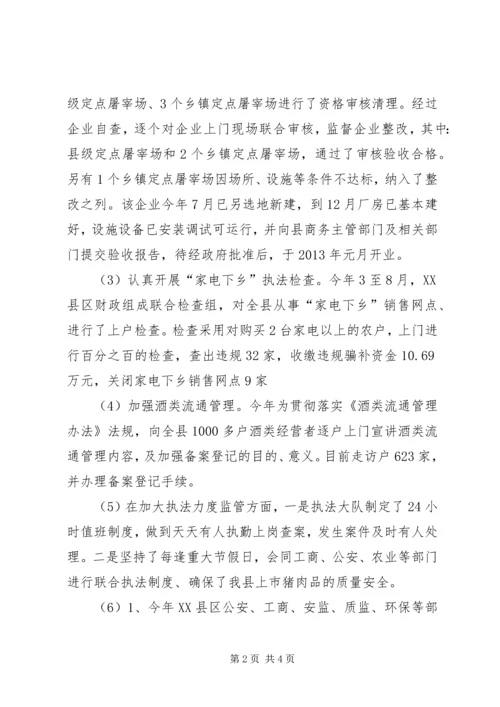 商务大队监管服务报告.docx