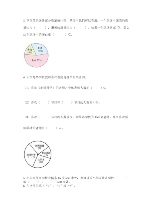 2022六年级上册数学期末考试试卷附答案（能力提升）.docx