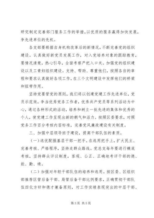房产局XX年党建工作计划.docx