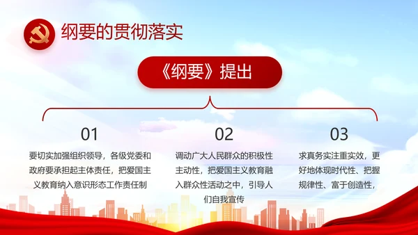 红色大气以高质量党建引领乡村振兴动态PPT