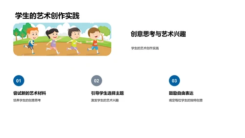 艺术教学优化PPT模板