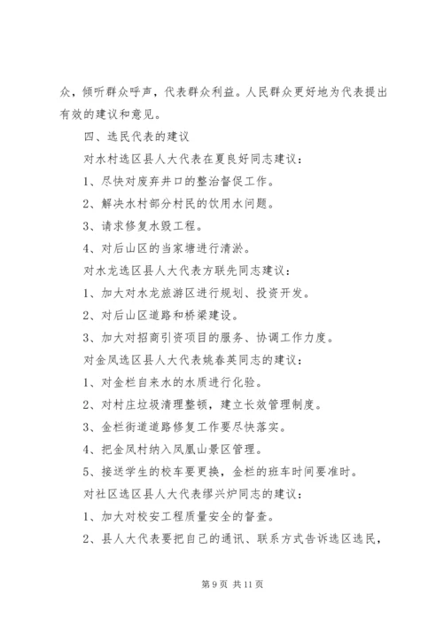 人大评议工作总结2篇.docx