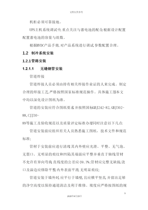 施工组织方案模板培训资料.docx