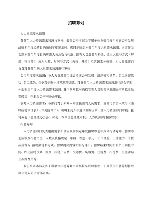 电子公司招聘管理新版制度基础规范.docx