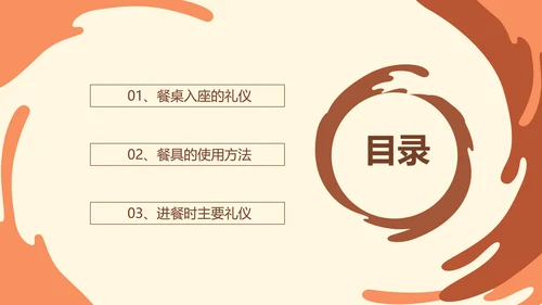 中西方餐桌礼仪茶道培训PPT模板