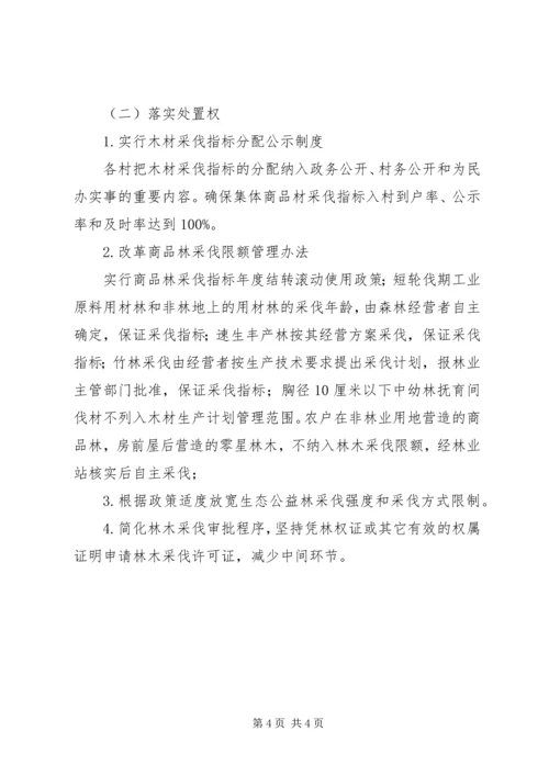 乡集体林权制度改革实施方案.docx