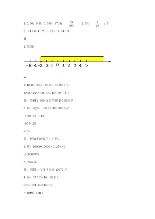 北京海淀区小升初数学试卷（a卷）.docx