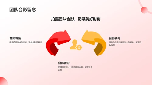 红色插画风优秀员工表彰PPT模板