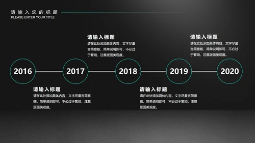 黑色科技风数据年终总结汇报PPT模板