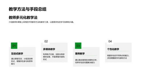 教学成果汇报会PPT模板